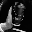 Black coffee - logo | takeawaycup.com