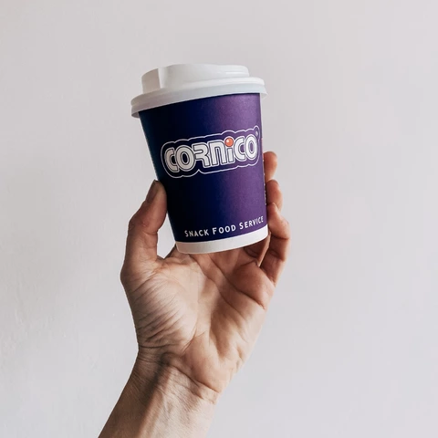 Cornico - snack&food service | referencie - poháre s potlačou | takeawaycup.com