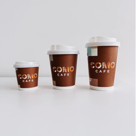 dizajnové poháre s potlačou | COMO cafe | takeawaycup.com