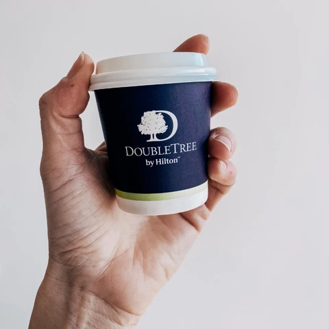 Double Tree Hotel | referencie - poháre s potlačou | takeawaycup.com