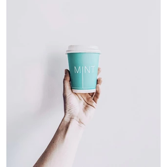 Mint concept coffee - logo | takeawaycup.com